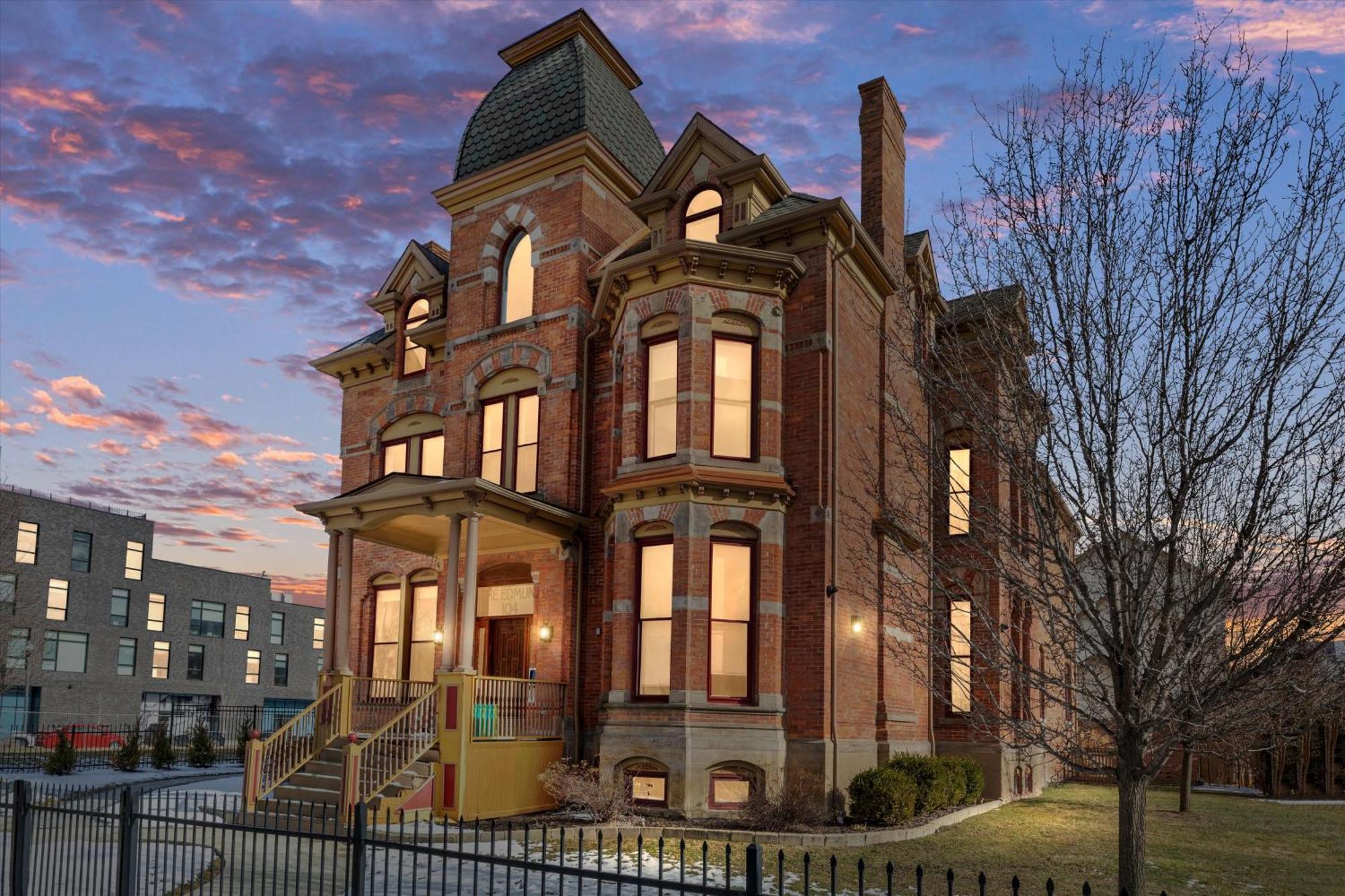 The Lumber Baron'S Mansion: 2 King Suites, 2.5Ba + Gym Detroit Luaran gambar